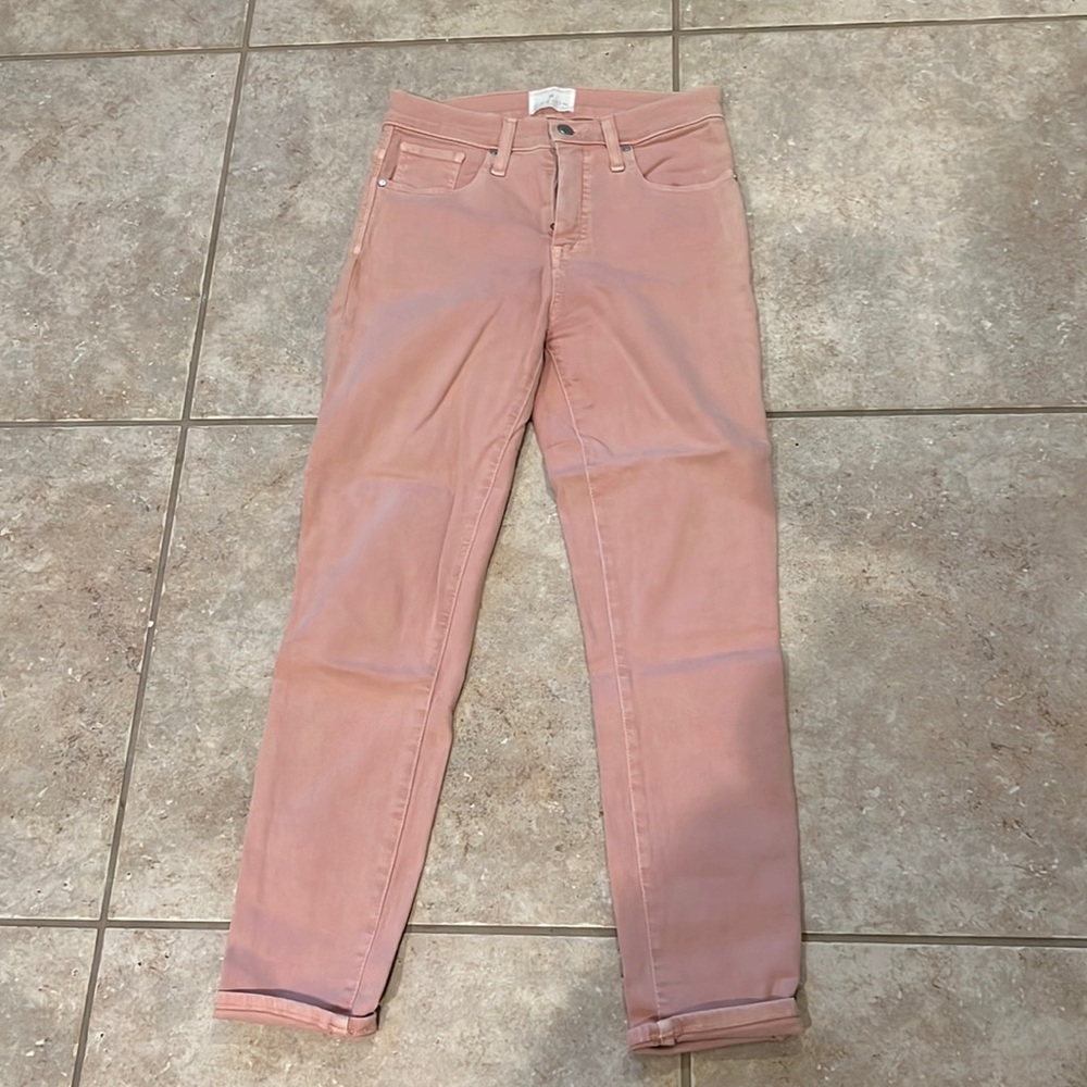 Size 26/2 Caslon blush skinny jeans